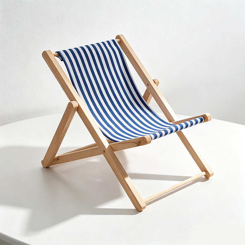CouldNook Mini Beach Chair Figurine - Home Decor Ornament