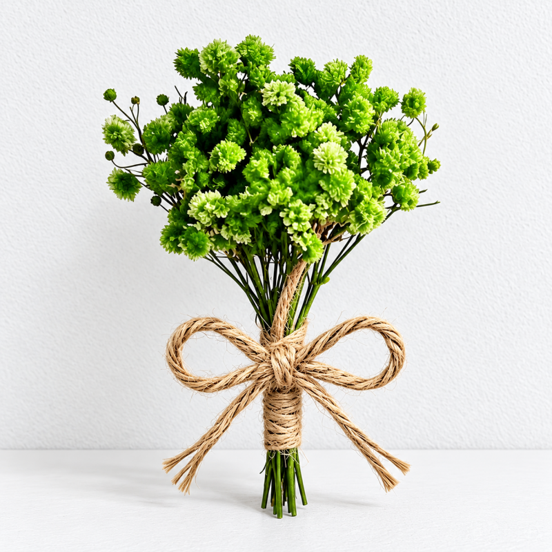 CouldNook Mini Dried Flower Bouquet - Twine Bound Stems