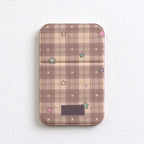 CouldNook Folding Pocket Mirror - Patterned Cover And Upright Display Position