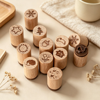 CouldNook Beech Wood Stamp - Small Forest Motifs Collection