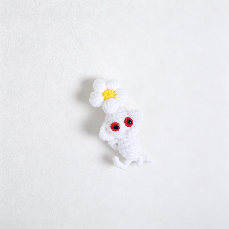 CouldNook Yarn Sprout Character Keychain - Three Attachment Styles