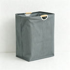 CouldNook Foldable Laundry Hamper - Wooden Handle Size Options