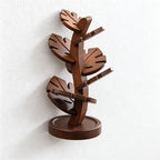 CouldNook Wooden Tree Trivet Set - Seven Leaf Pieces