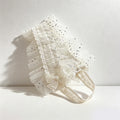 CouldNook Wide Hollow-Out Lace Headband - Aesthetic Floral Hair Accessory