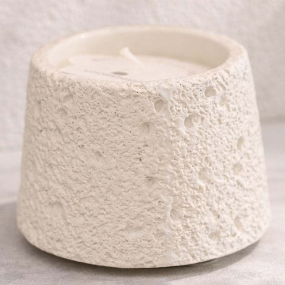 CouldNook Scented Candles - Textured Cement Shell Soy Wax Candle
