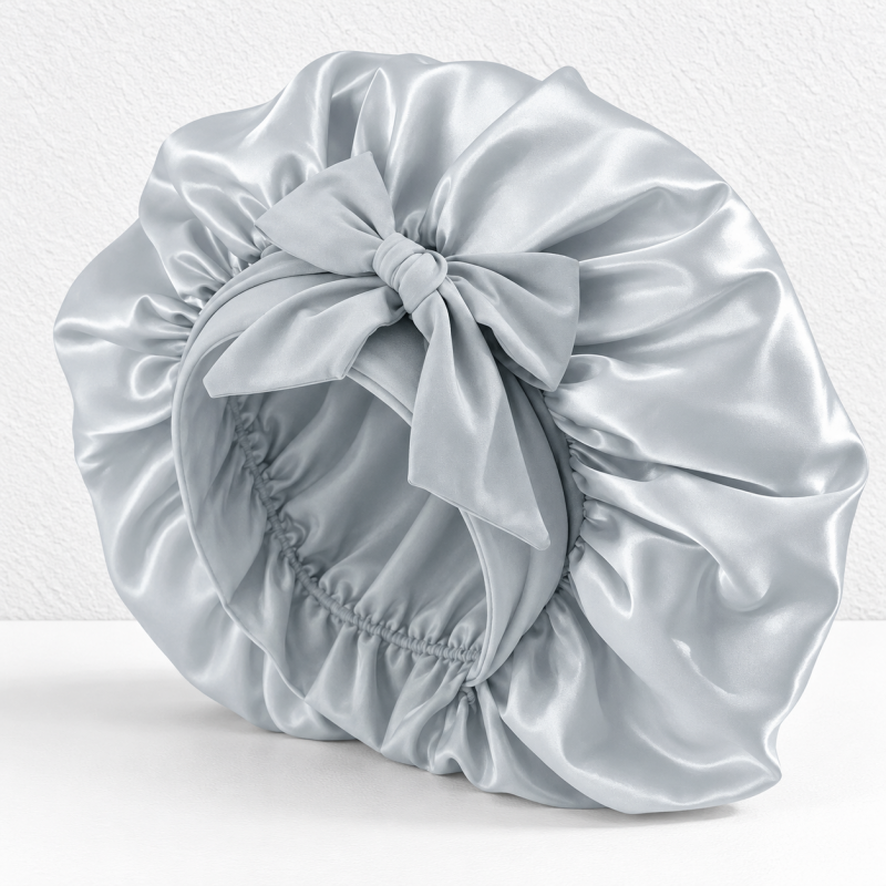 CouldNook Sleep Bonnet - Wide Band Bow Ties
