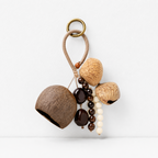 CouldNook Natural Seed Bag Charm - Boho Nut Pendant
