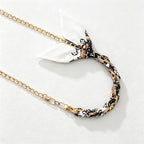 CloudNook Scarf Chain Phone Wrist Strap‑Braided Anti‑Lost Lanyard
