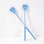 CouldNook Heart Straw Cleaning Brush - Twisted Shaft And Silicone Bristles