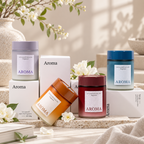 CouldNook Fragrance Gel Jar - Gradient Glass Container