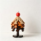 CouldNook Layered Wooden Tree Trivet Set - Three Display Sizes