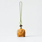 CouldNook Wood-Look Zodiac Phone Charm - Loop Cord Attachment
