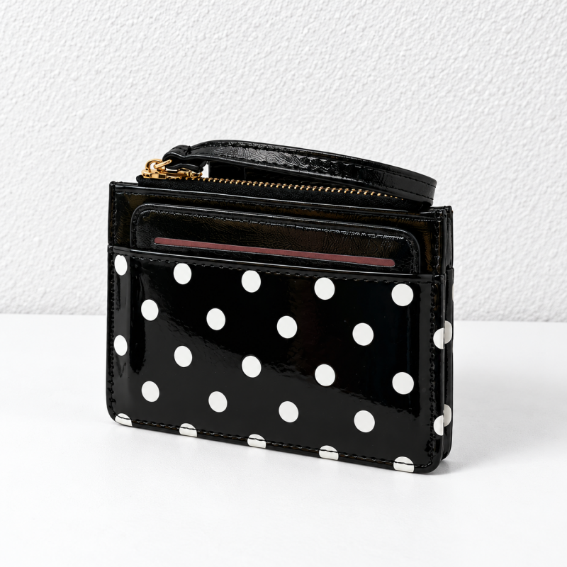 CouldNook Polka Dot Card Holder - Removable Insert