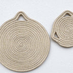 CouldNook Cat Ear Rope Table Mat - Round