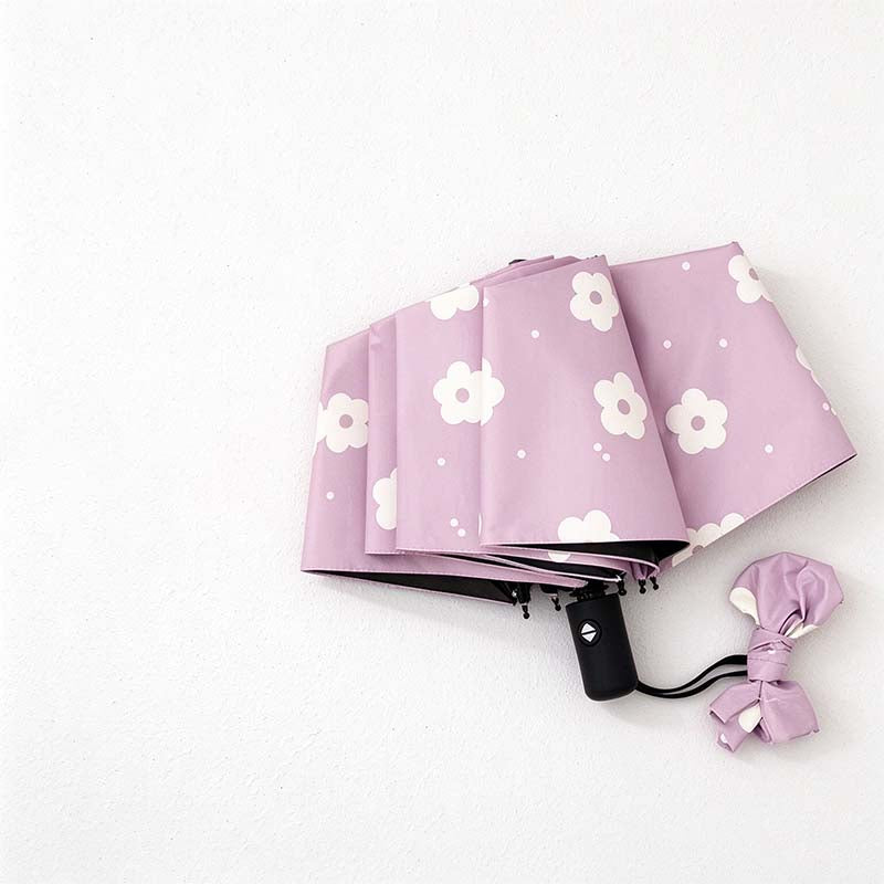Folding Umbrella Collection - Printed Solid and Gradient Canopies