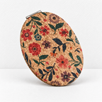 CouldNook Retro Folding Compact Mirror - Double-Sided Patterned Designs