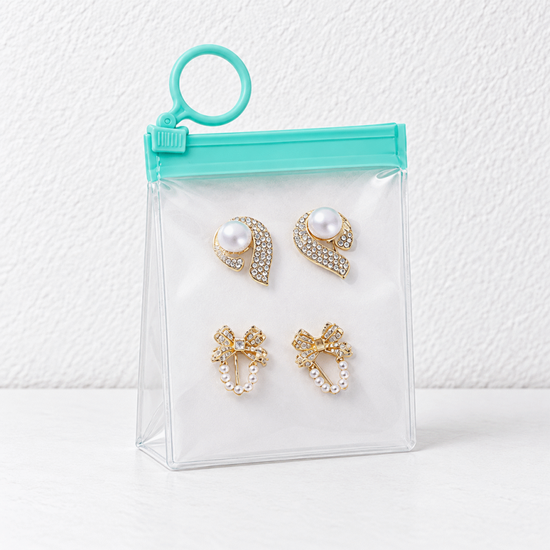 CouldNook Clear Jewelry Storage Bag Set - Ring Pull