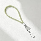 CouldNook Rhinestones Set Wrist Phone Strap with Closely Set Reflective Stones