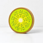 Fruit Slice Dishwashing Sponges with Round Printed Faces