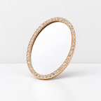 CouldNook Decorative Mirror Accessory - Sculpted Outlines And Ornamental Border Designs