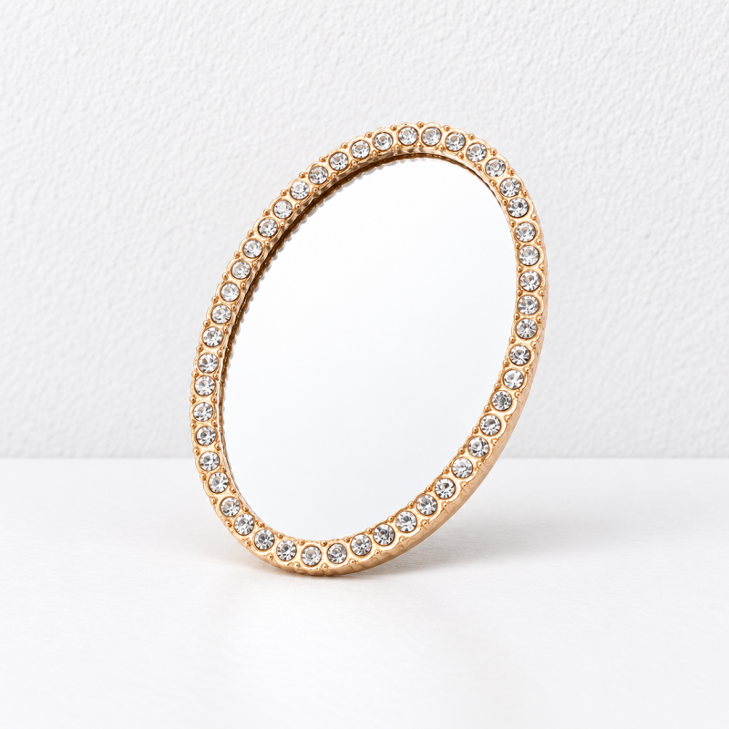 CouldNook Decorative Mirror Accessory - Sculpted Outlines And Ornamental Border Designs