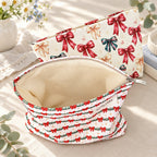 CouldNook Christmas Makeup Pouch - Festive Printed Patterns