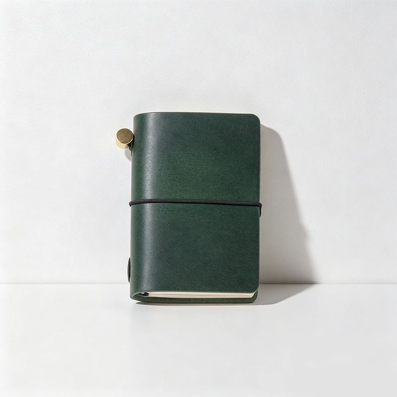 CouldNook Classic Leather Portable Diary - Compact Traveler's Journal