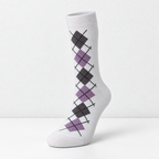 CouldNook Argyle Split-Toe Socks - Diamond Pattern