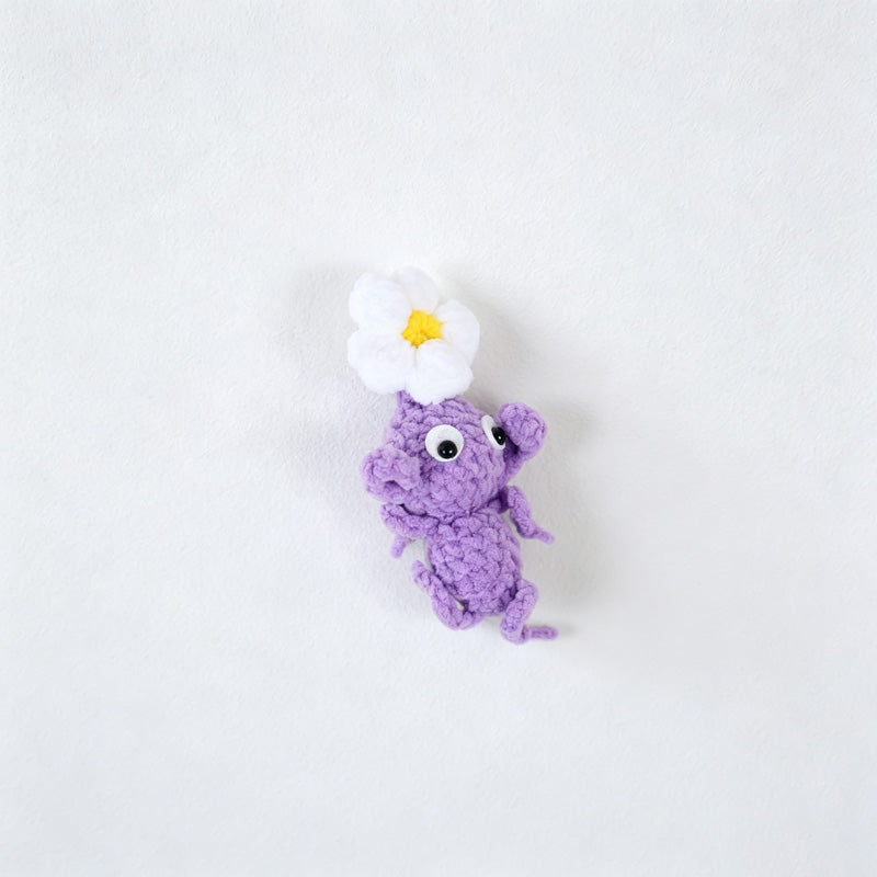 CouldNook Yarn Sprout Character Keychain - Three Attachment Styles
