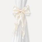 CouldNook Bow Curtain Tieback 2PCS Set - Window Styling Accent