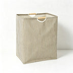 CouldNook Foldable Laundry Hamper - Wooden Handle Size Options