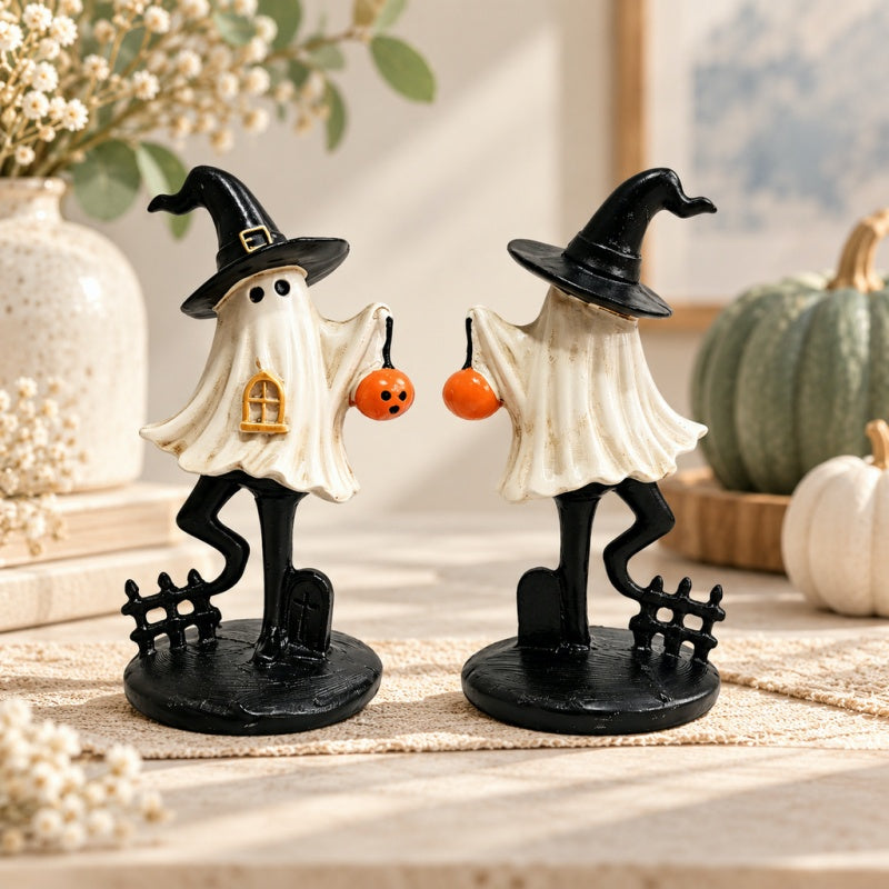 CouldNook Seasonal Resin Figurine - Painted Characters And Sculpted Scene Details