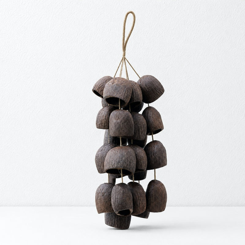 CouldNook Natural Seed Bag Charm - Forest Nut Pendant