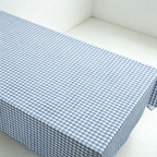 CouldNook Checked Tablecloth - Easy Wipe Dining Table Cover