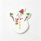 CouldNook Die-Cut Holiday Sticky Notes - Illustrated Characters and Festive Objects