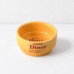 CouldNook Lettered Sauce Bowl - Round Diner Style