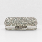 CouldNook Rhinestone Lipstick Case - Crystal Mirror Box