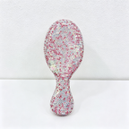CloudNook Rhinestone Paddle Hair Brush‑Glitter Air Cushion Comb