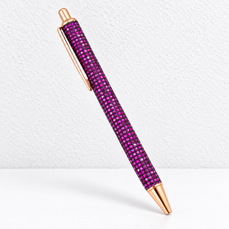CouldNook Patterned Ballpoint Pen - Grid, Scale and Spotted Barrel Designs