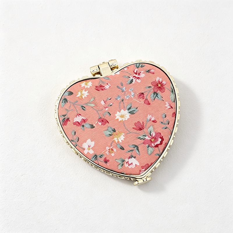 CouldNook Floral Compact Mirror - Three Double-Sided Folding Shapes
