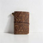 CouldNook Mini Vintage Embossed Carved - Leather Traveler’s Notebook