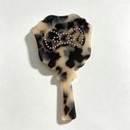 CouldNook Bowknot Acetate Makeup Handheld Mirror