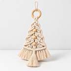 CouldNook Macrame Christmas Tree Ornament - Knotted Cord