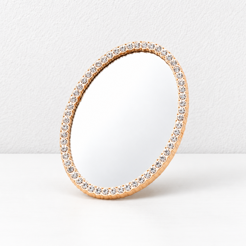 CouldNook Decorative Mirror Accessory - Sculpted Outlines And Ornamental Border Designs