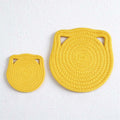 CouldNook Cat Ear Rope Table Mat - Round