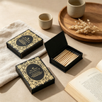 CouldNook Vintage Book Style Matchbox Wooden Matches Home Accent
