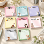 CouldNook Colorful Memo Pad - Playful Illustrated Note Designs