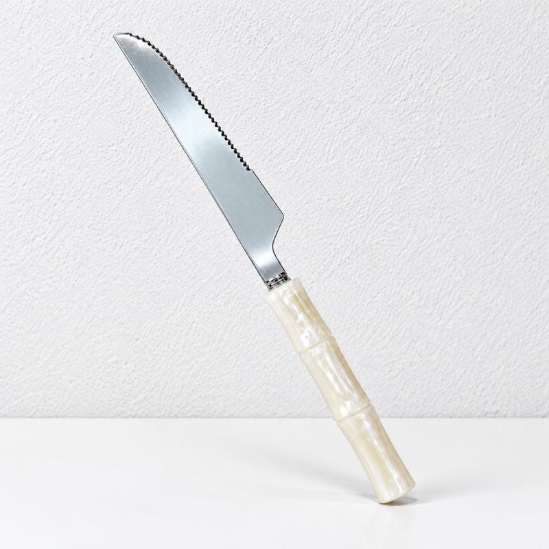 CouldNook Bamboo Joint Flatware Collection - Three Handle Colors