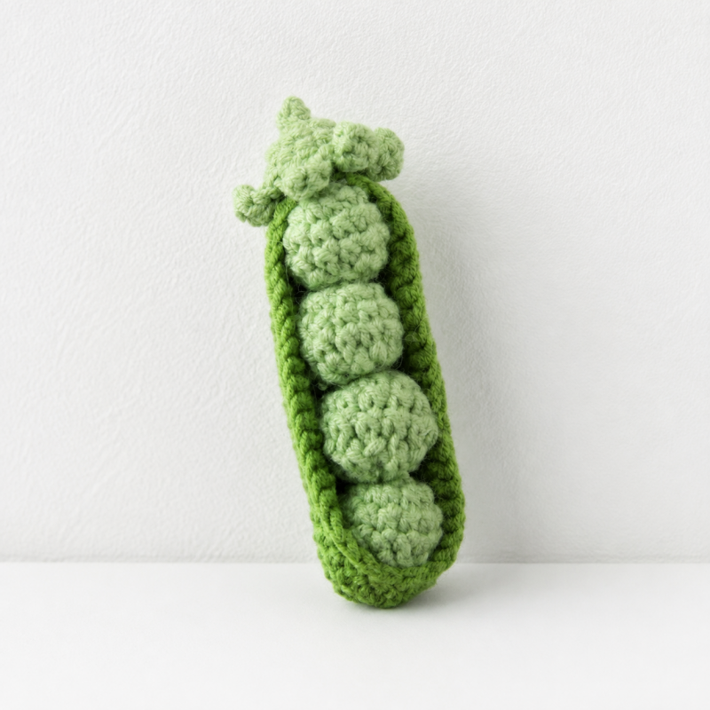 CouldNook Yarn Produce Figure - Assorted Mixed Vegetable Shapes