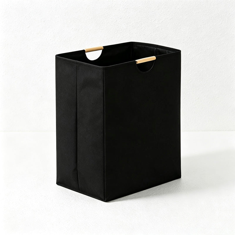 CouldNook Foldable Laundry Hamper - Wooden Handle Size Options